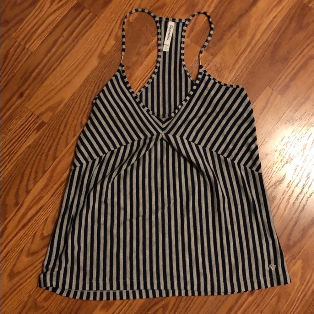 Aeropostale Navy & Gray Tank Top